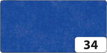 Folia Seidenpapier – 500 × 700 mm – 20 g/m² – dunkelblau – 6 Blatt
