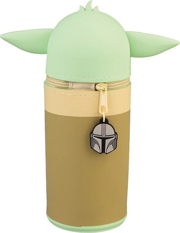 Star Wars – Schlamperetui, The Child Grogu, Mehrfarbig, Silikon, 7 × 18 cm