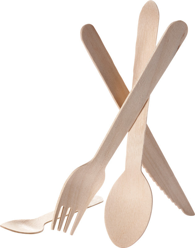 Duni Messer Birkenholz – 16 cm, braun, 100 Stück