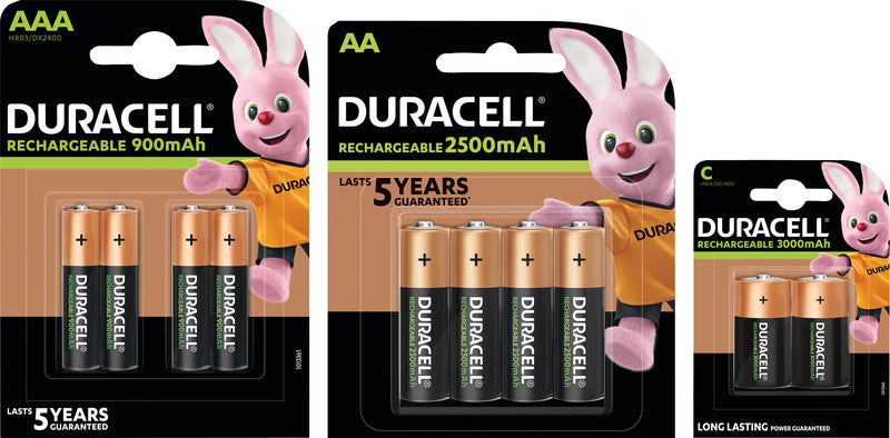 Duracell Akku 1,2 V 3000 mAh 3,60 Wh Ni-MH – für Geräte