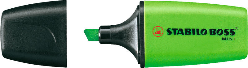 STABILO BOSS Textmarker Mini Set 3 Farben – Keilspitze, 2–5 mm