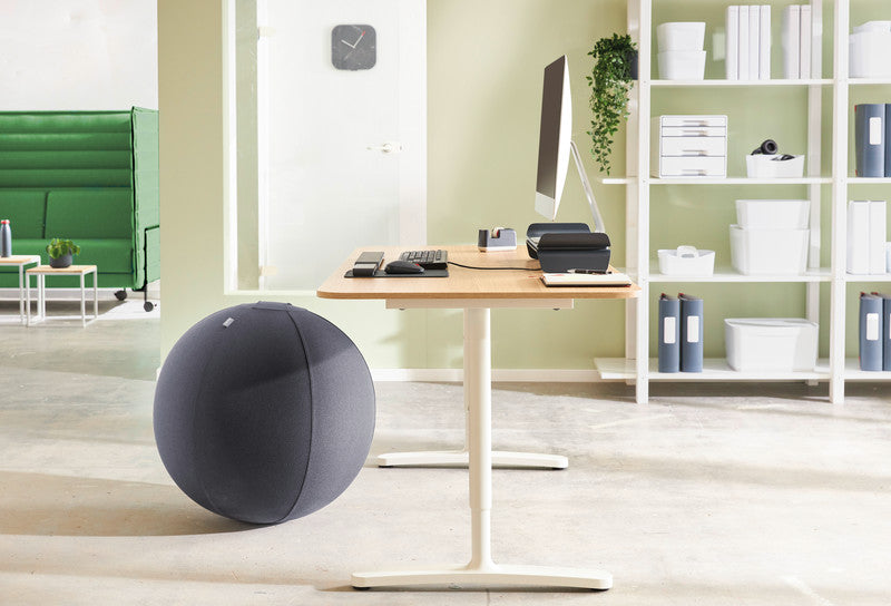 Leitz Sitzball Ergo Active – Ø 55 cm, dunkelgrau