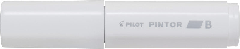 Pilot Pigment-Marker Pintor – Keilspitze 8 mm – Weiss – Für dunkle Oberflächen geeignet