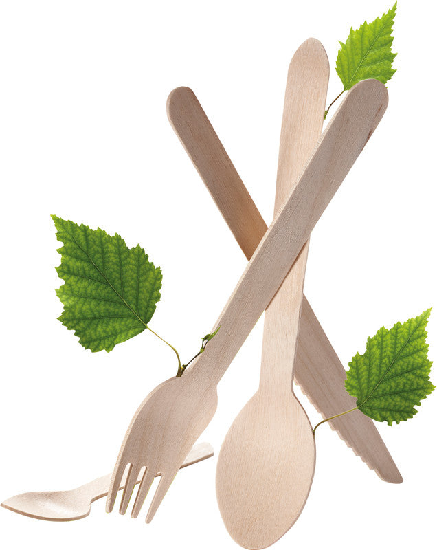 Duni Messer Birkenholz – 16 cm, braun, 100 Stück