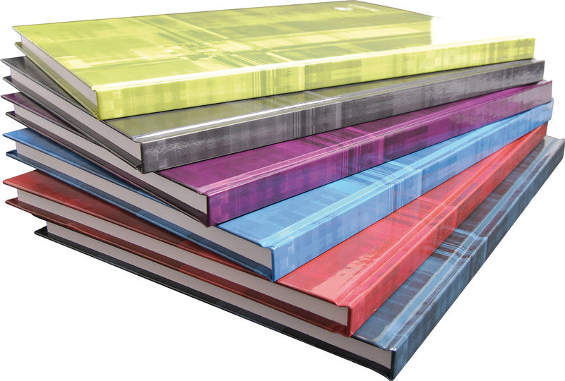 Clairefontaine Notizbuch A5, liniert, 192 Seiten, 90 g/m² – farbig sortiert