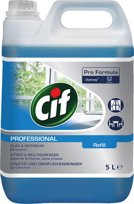 Cif Pro Formula Fenster- und Oberflächenreiniger Professional – 5 l