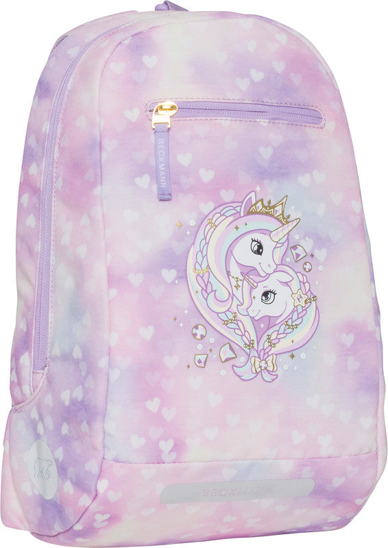 Beckmann Schulrucksack-Set Plus Air – 6-teilig – Unicorn Princess Purple