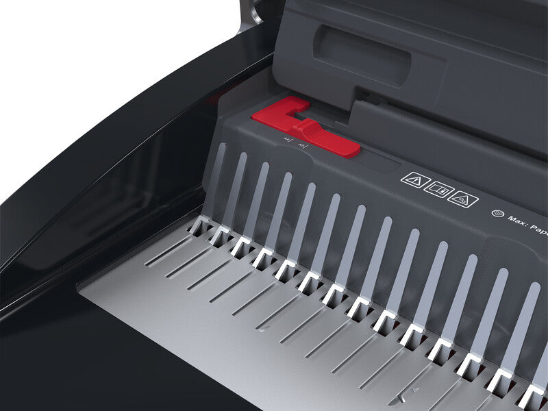 GBC CombBind CB25 Stanz- und Bindemaschine – Plastikbindung, für 21-Loch, A4, bis 25 Blatt