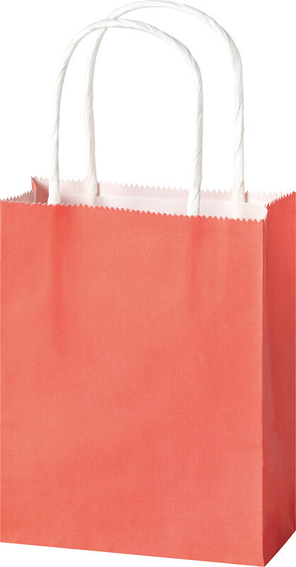 Folia Tragetasche – Kraftpapier, gedrehte Papierkordel – 10 Stk. – 120 × 150 × 55 mm