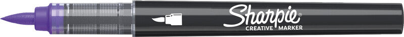 Sharpie Acrylmarker Creative – Pinselspitze 1,2-2,5 mm – Sortiert – 5er-Set – Für dunkle Oberflächen geeignet