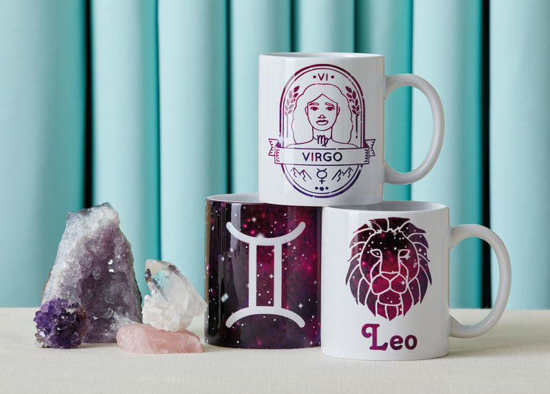 Cricut Tasse – 0,35 l, Keramik, weiss, sublimationsfähig, spülmaschinenfest, für Cricut Mug Press