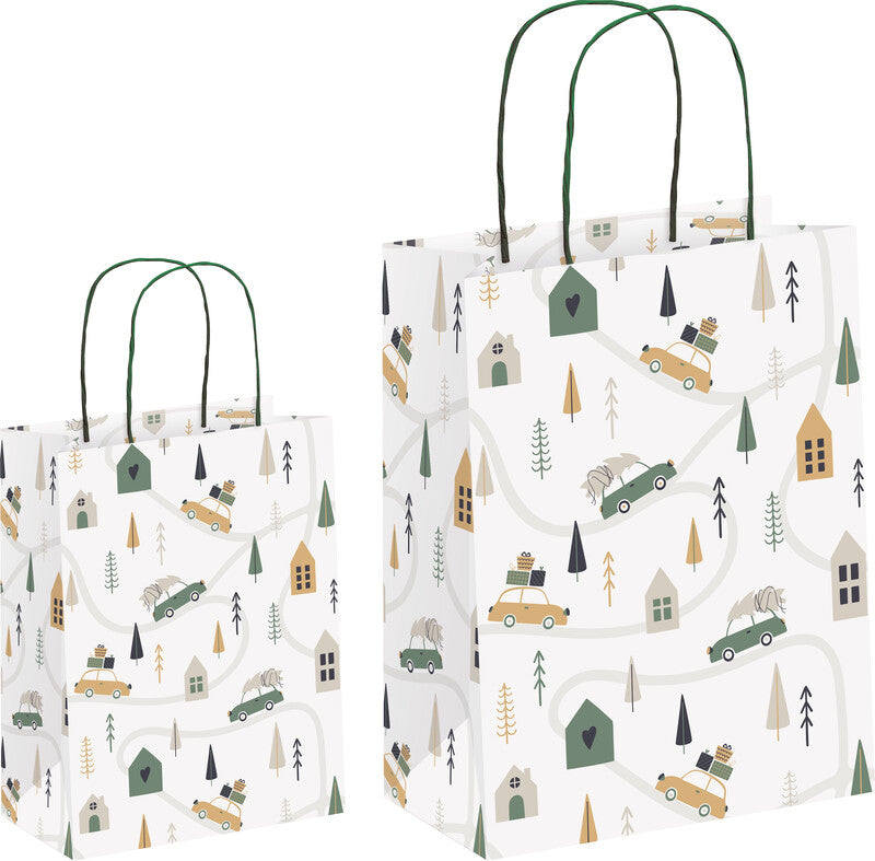 Zoewie Tragetasche Coming Home – Weihnachten – Papier – 180 × 230 × 90 mm