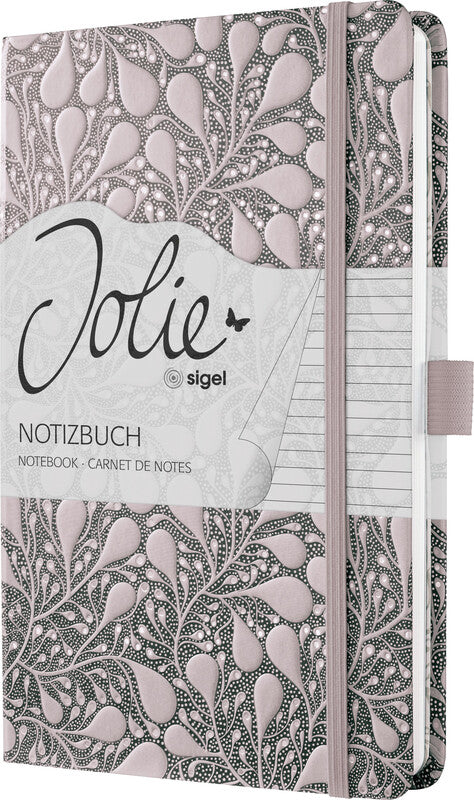 Sigel Thekendisplay für 8 A5-Notizbücher und 8 Notizblöcke – Karton, weiss – B 320×H 350×T 180 mm – JOLIE Beau