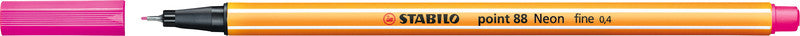 STABILO point 88 Fineliner – 25er-Set – 0,4 mm – 25 Farben, sortiert
