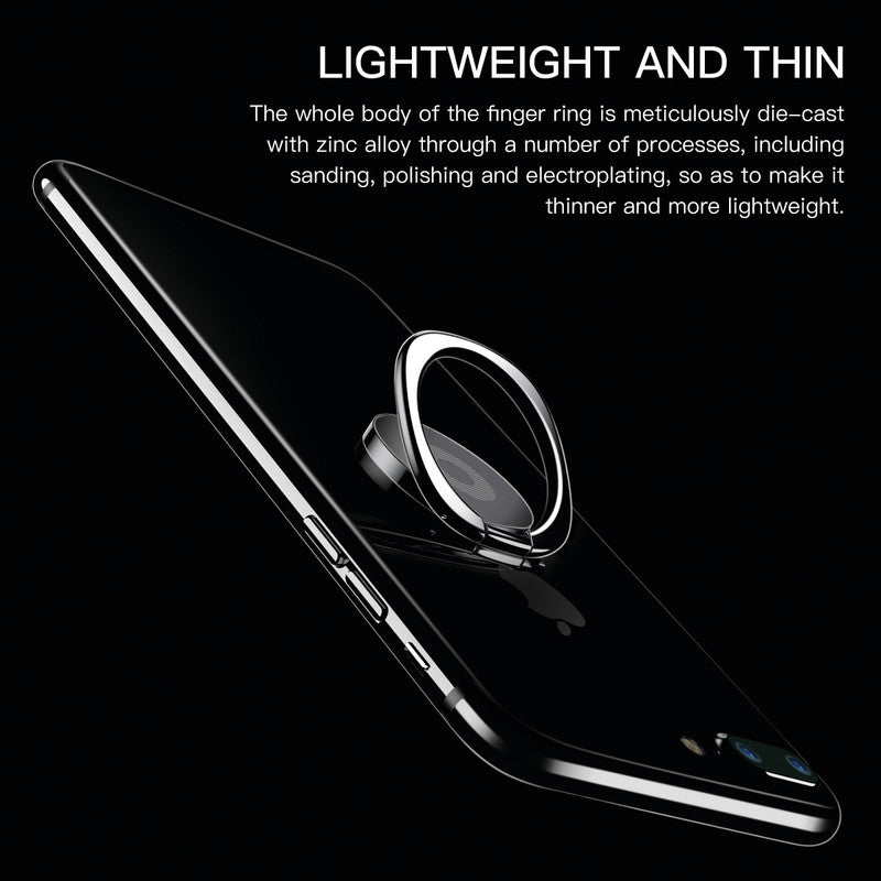 Baseus Ringhalterung Privity – Ø 30 mm, Zink, Silber