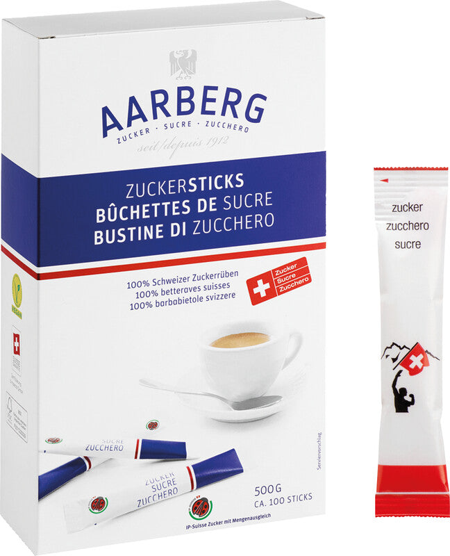 Aarberg Zuckersticks – 1000 Sticks – je 5 g
