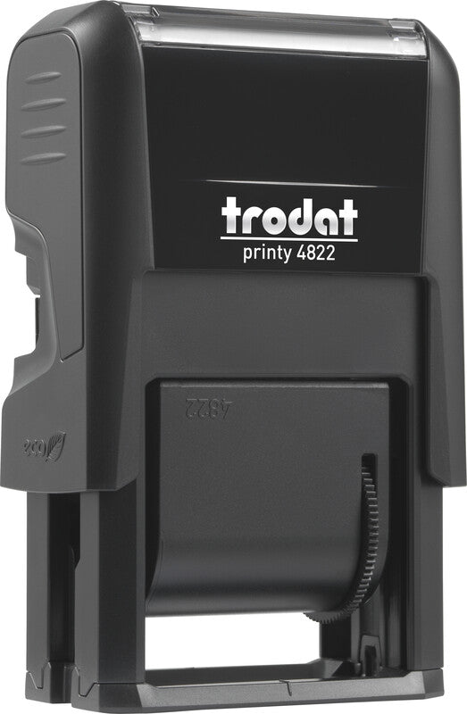Trodat Motivstempel Printy 4822 – Motiv: 12 verschiedene Texte, selbstfärbend, 30 × 4 mm