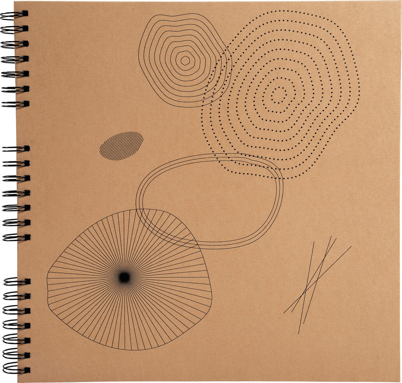 Exacompta Fotoalbum Eterneco – Kraft, Karton, 320 × 320 mm