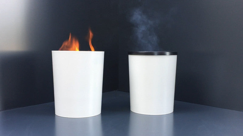 Zwingo Sicherheitspapierkorb – 13 l – Kunststoff – TÜV – Ø 245 × H 300 mm