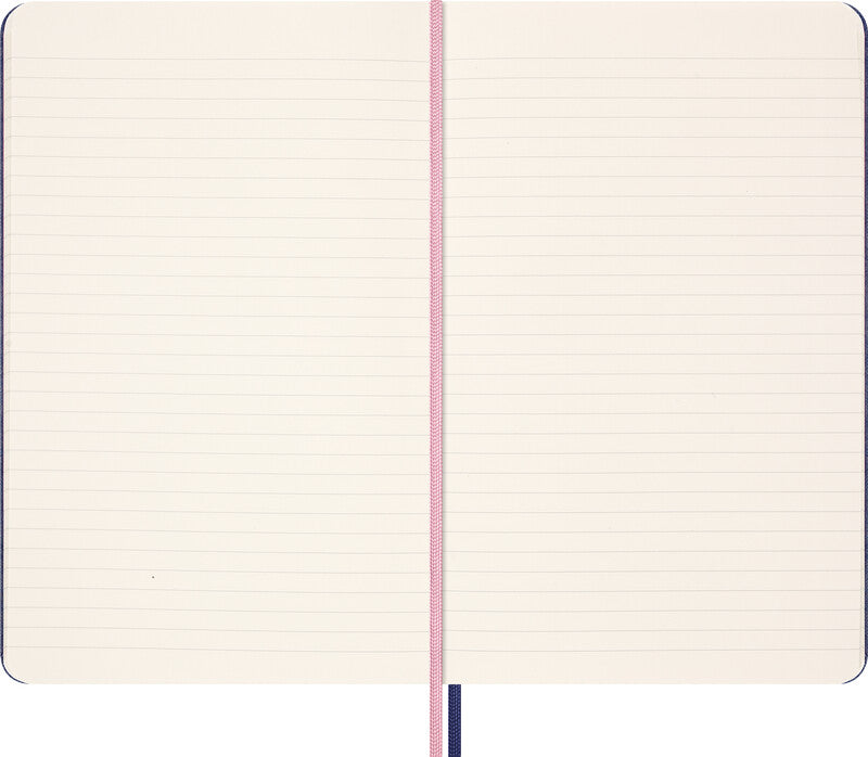 Moleskine Notizbuch Limited Edition Sakura, sortiert, Leimbindung, Hardcover, 176 Seiten, 100 g/m² – blau