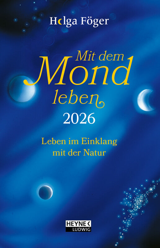 Heyne ludwig Agenda – 1 Woche/2 Seiten, gebunden, 10 × 15,5 cm, Jan–Dez, 2027, Mond, FSC