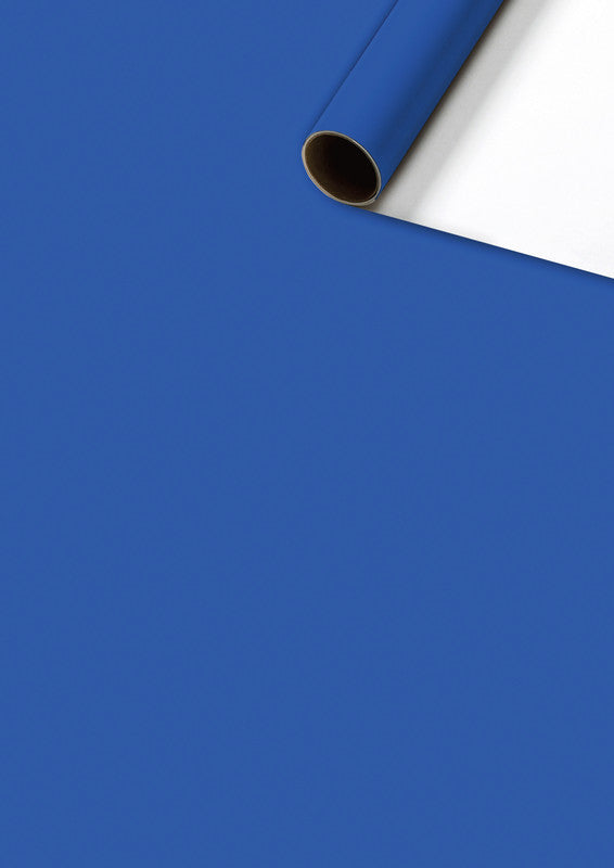 Stewo Geschenkpapier Rolle Everyday One Colour – Dunkelblau – Gestrichenes Papier, 70 g/m2 – 700 × 2000 mm