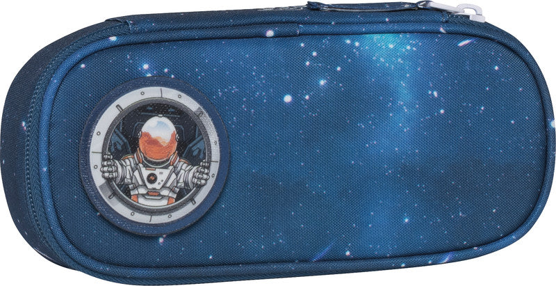 Beckmann Classic Etui, leer – Space Mission – Kunststoff – 22,0 × 5,0 × 10,0 cm