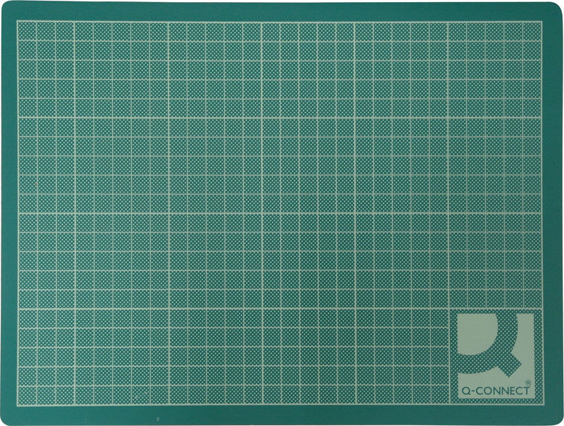 Q-CONNECT Schneidematte – 450×300 mm, Grün