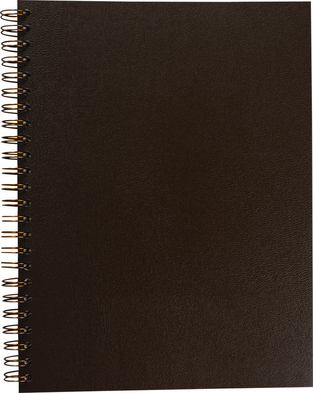 Elco Collegeblock A4, kariert 5 mm, 80 Blatt, 4-fach gelocht, perforiert, 80 g/m² – braun, für ELCO Notes-App