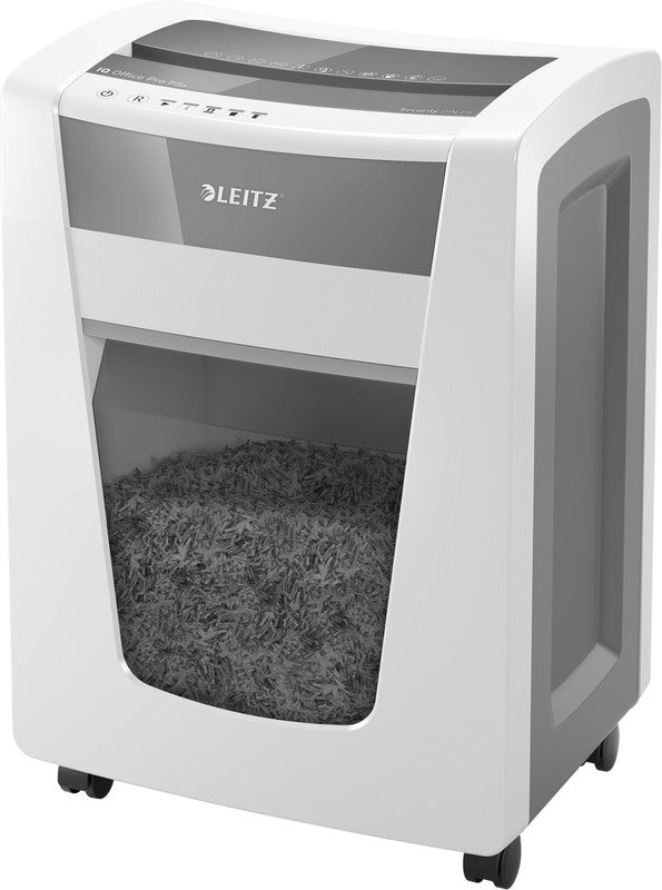 Leitz IQ Office Pro – Aktenvernichter, DIN P-5, Super-Mikroschnitt 2 × 5 mm, 7 Blatt, 30 l, A4