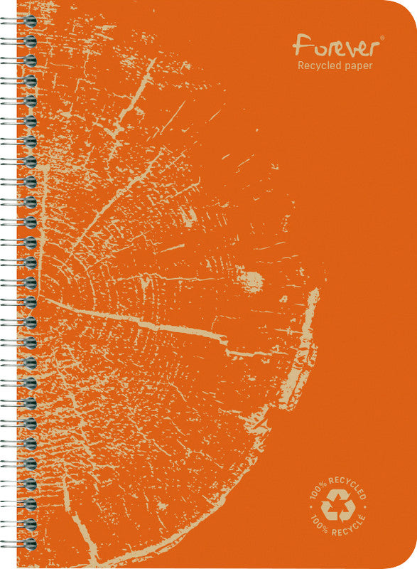 Clairefontaine Spiralheft A5, kariert, Spiralbindung, 60 Blatt, perforiert, 90 g/m² – sortiert