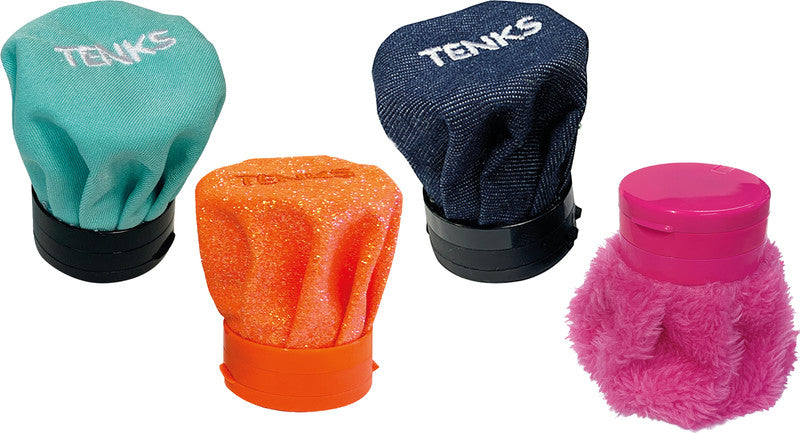 ARDA Spitzer – manuell, 2-Loch, mit Behälter, für Blei- & Buntstifte Ø 7,8, 8 und 11 mm, Stoff, Jeans