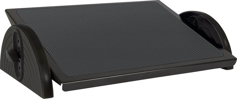 Wedo Fussstütze Relax Steel – 46 × 35 cm, Stahlblech, Lichtgrau