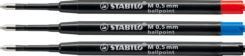 Stabilo Kugelschreiber-Mine für pointball, SMARTball – Rot, 0,5 mm, geruchsarm