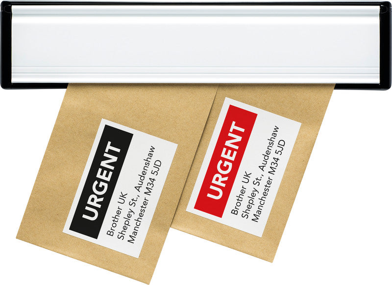 Brother QL-800 – Etikettendrucker, Thermodirekt, bis 62 mm, 2-farbig (schwarz/rot), USB, 300 dpi, 148 mm/s