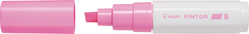 Pilot Pigment-Marker Pintor – Keilspitze 8 mm – Pink – Für dunkle Oberflächen geeignet