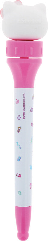 Kitty sweets Hello Kitty Spinny Pen Kugelschreiber – Schwarz, Deckel, Kunststoff, Mehrfarbig, geruchsarm