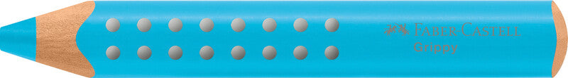 Faber-Castell 3-in-1 Farbstifte Grippy – 10 Farben, im Kartonetui, mit Spitzer, Ø 3 mm, dreikantig