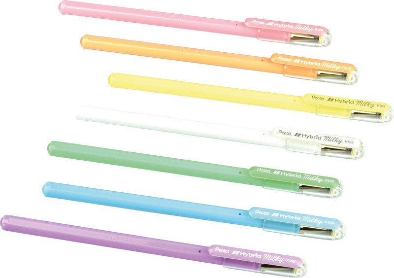 Pentel Gelschreiber – Weiss, 0,4 mm, für dunkles Papier, Kappe