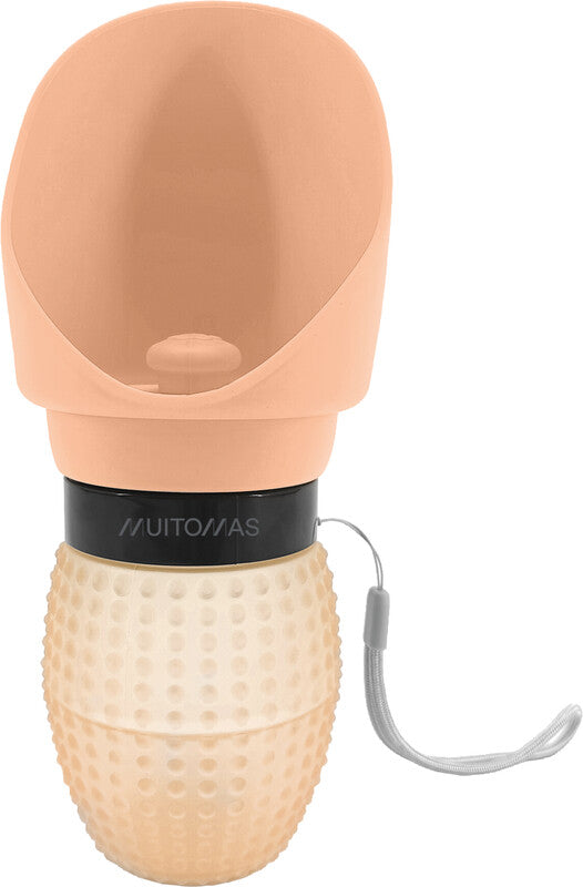 Muitomas Trinkflasche 350 ml – Silikon, Pfirsich
