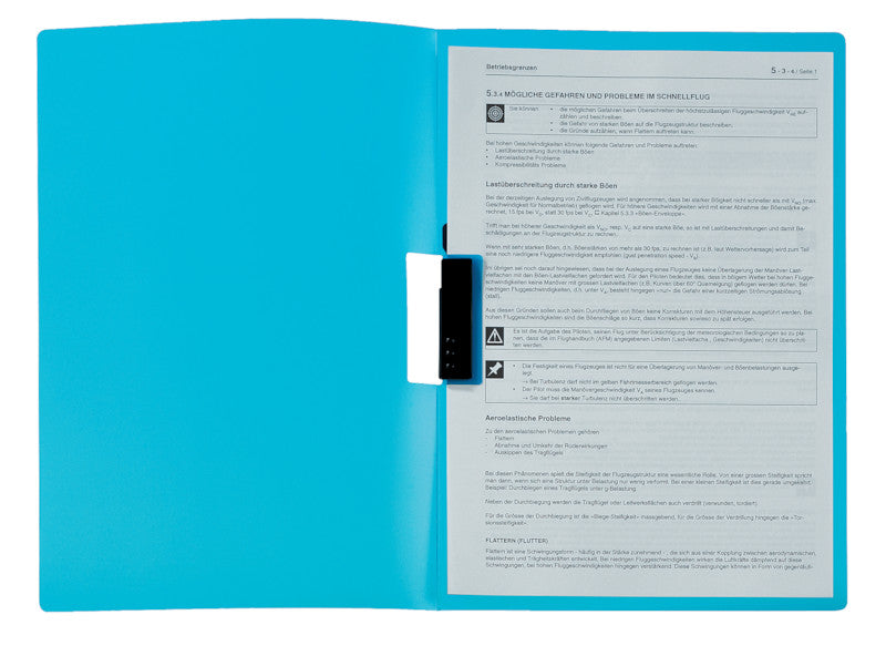 Kolma Schnellhefter – A4, PP, blau