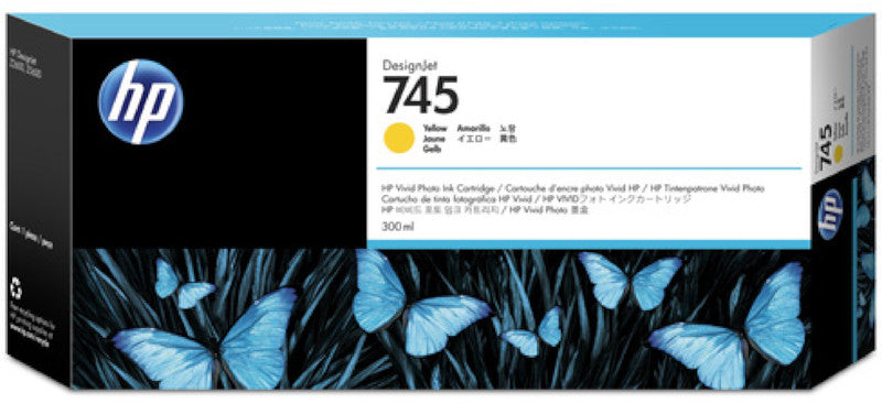 HP Tintenpatrone 745XL, Gelb – für Inkjetdrucker/Multifunktionsgeräte