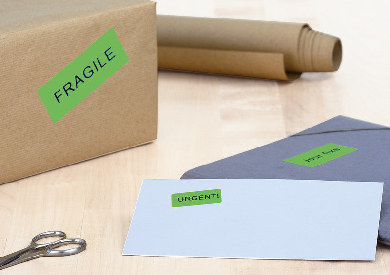 HERMA Schuletiketten – 105×37 mm, 1600 Stk, 100 Bogen, Papier, permanent haftend