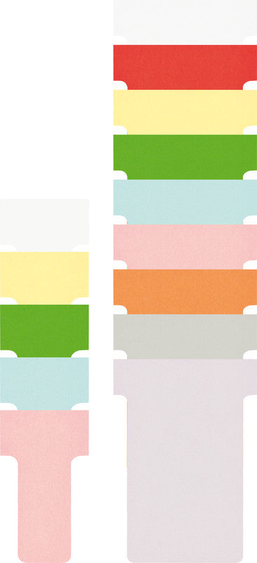 Nobo T-Karten für Planungstafeln, 15 × 60 mm, 100 Stk., Violett
