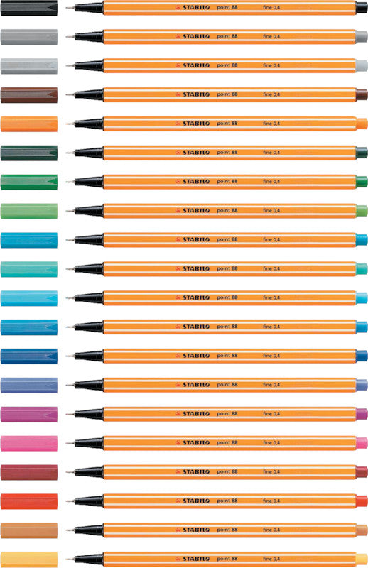 STABILO Fineliner 0,4 mm – orange