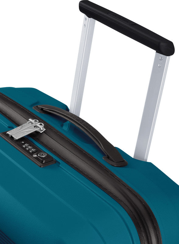 American Tourister Trolley Airconic Spinner 67 – 67 l, Hartschale, 4 Doppelrollen, mit TSA, Deep Ocean