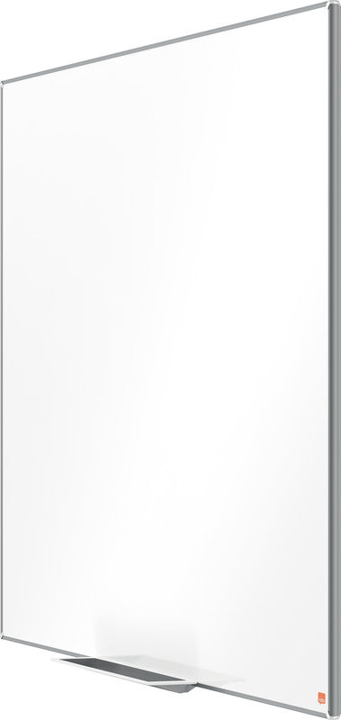 Nobo Whiteboard – 120 × 90 cm, Emaille, magnetisch, Aluminiumrahmen, Wandmontage
