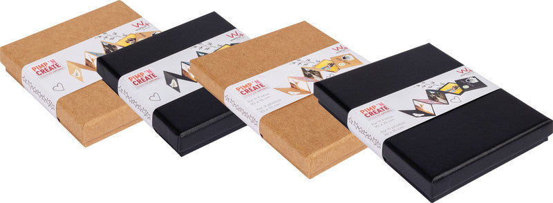 Walther Leporello – Kraft – 120 × 165 × 25 mm – für 11 Fotos (100 × 150 mm)