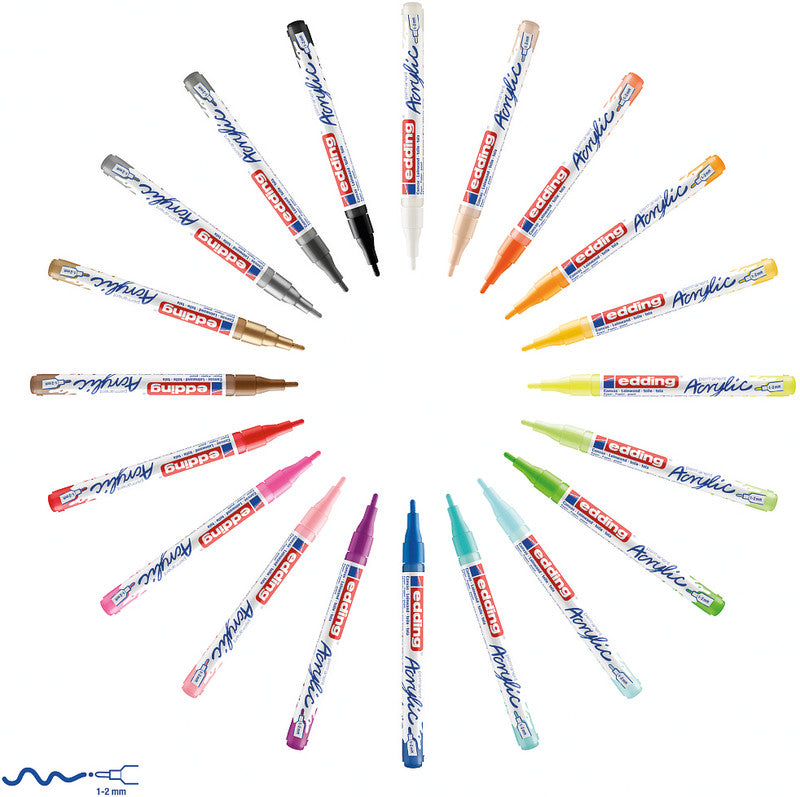 Edding Permanent Marker – Neongelb
