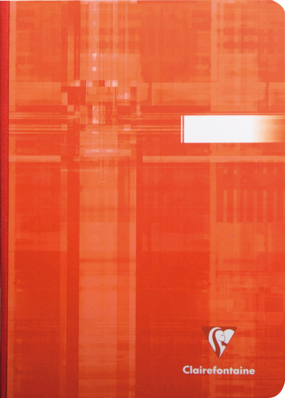Clairefontaine Notizheft, A5, liniert, Leinenrücken, Karton, 192 Seiten, 90 g/m² – sortiert
